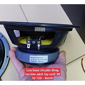 LOA BASS 20 CHUYÊN LAO KÉO - LOA XÁCH TAY coill 38 - từ 120 - 4 omh ( tùy chọn 1 cái  / 1 cặp )