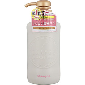 Dầu Gội CLAYGE Shampoo D Nhật Bản, 500ml, Chứa Đất Sét Khoáng Tự Nhiên