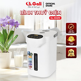 Mua Bình Thuỷ Điện Gali GL-5042W Dung tích 4 2L nhỏ gọn  Thân bằng nhựa nguyên sinh cao cấp  lòng trong bằng Inox 304 dày chất lượng. Hàng chính hãng chất lượng cao bảo hành 24 tháng.