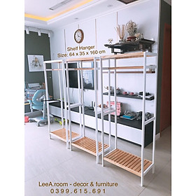 Mua Kệ Treo Quần Áo Lắp Ráp Cao Cấp - Phong Cách Hàn Quốc (Ảnh Thật  Gỗ Tần Bì)