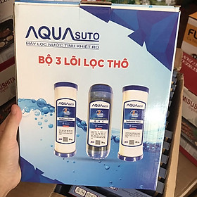 Mua Bộ 3 Lõi Lọc Thô Aqua Hàng Công Ty