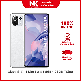 Mua Điện thoại Xiaomi Mi 11 Lite 5G NE 8GB/128GB Trắng - Hàng Chính Hãng