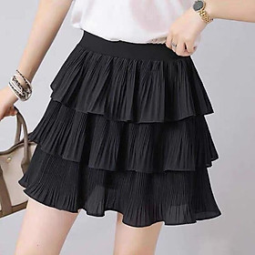 Chân váy xòe 3 tầng kiểu dáng xinh xinh