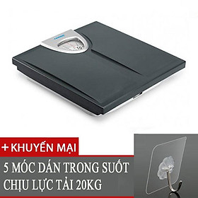 Mua (Tặng 5 móc)Cân sức khỏe cơ học siêu bền Tiross TS-811 tải trọng 120kg chính xác tuyệt đối- Món quà cho mọi nhà