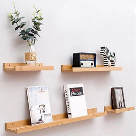 Mua Kệ gỗ treo tường đa công dụng  Kệ gỗ âm tường đựng đồ tiện lợi