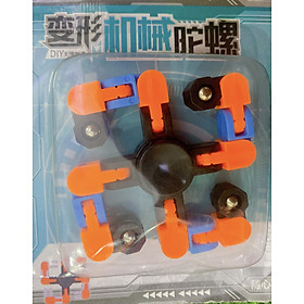 Con Quay Xoay Spinner Lắp Ráp Robot DIY Giải Trí Đồ Chơi Bé Trai