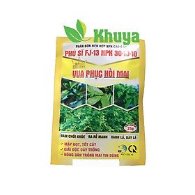 Mua Phân Bón Hỗn Hợp NPK Vua Phục Hồi Mai 25gr Đâm Chồi - Ra Rễ - Xanh Dày lá