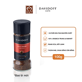 Cà Phê Hòa Tan Davidoff Café Rich Aroma D100R (100g)