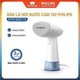 Mua Bàn là  bàn ủi hơi nước cầm tay du lịch Philips STH1000  công suất 980W  bảo hành 2 năm | Hàng Chính Hãng
