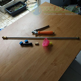 Mua Bộ cần và khoá bóp inox phun thuoc  cây cảnh  tưới lan   tưới ra gồm 3 đầu phun