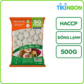 Cá viên nhân thịt SG Food Đông Lạnh 500g