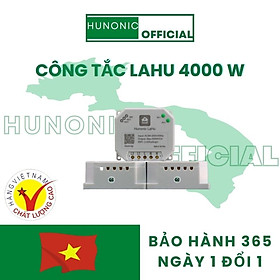 Mua Công tắc wifi Lahu 4000W Hunonic dùng cho máy bơm  bình nóng lạnh Công tắc điều khiển từ xa qua điện thoại