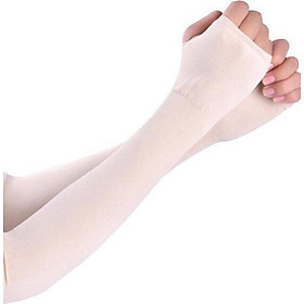 Găng Tay Chống Nắng Xỏ Ngón Siêu Mềm Thoải Mái HQ - TH01