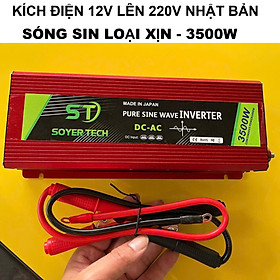 Mua Kích Điện Inverter Cao Cấp Nhật Bản – 12V Lên 220V  Công Suất 3500W  An Toàn Tiết Kiệm