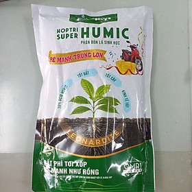 Phân bón lá sinh học HopTri Super Humic bột 1kg