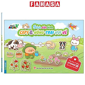 Sách - Sách Dán Hình - Capy Và Nông Trại Vui Vẻ