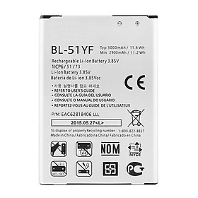 Pin LG G4 (BL-51YF) - 3000mAh