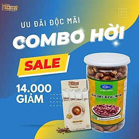 COMBO HỜI 2 SẢN PHẨM CÀ PHÊ SỮA HÒA TAN SIGNATURE PREMIUM VÀ ĐIỀU RANG MUỐI