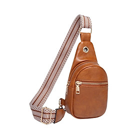 Bag Women Crossbody Backpack Chest Bag Adjustable Shoulder Strap Versatile Fashion Pouch Crossbody Phone Purse for Hiking Outdoor