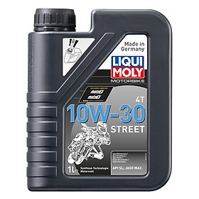 Hình ảnh Nhớt Xe Máy Số Liqui Moly Motorbike Street 4T 10W30 2526 (1L)