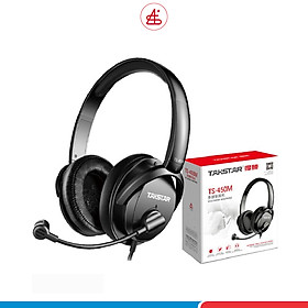 Mua Tai nghe gaming TAKSTAR TS-450M có mic  dây dài 2m  tai nghe kiểm âm tốt với độ nhạy cao  hàng chính hãng