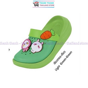 Dép Sục Thái Lan cho Bé - HÌNH THỎ KIDS - DN-01 KIDS RABBIT CARROT