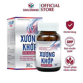 Viên Uống Chống Nhức Mỏi Xương Khớp, Tăng Cường Sức Khoẻ Xương Khớp Dân Khang - Hộp 30 Viên Nén