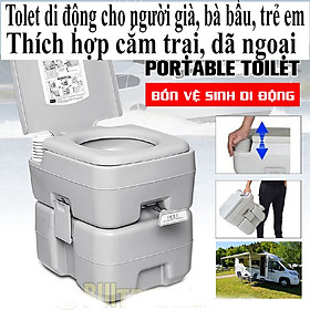 Mua Toilet/Bồn Cầu Di Động Cắm Trại  Chăm Sóc Người Già  Toilet Di Động cho Phụ Nữ Có Thai  Bà Bầu  người bệnh già yếu