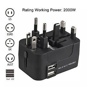 phích cắm chuyển đổi đa năng,Dụng cụ chuyển đổi ổ cắm điện đa năng quốc tế,Ổ cắm chuyển đổi MOdel: CF 071 tiện lợi, tương thích với hầu hết các thiết bị điện tử - HENRYSA