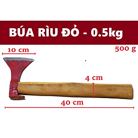 Mua Búa rìu đỏ 0.5 kg