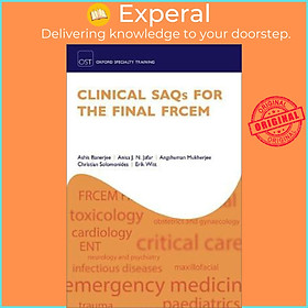 Sách - Clinical SAQs for the Final FRCEM by Ashis Banerjee (UK edition, paperback)
