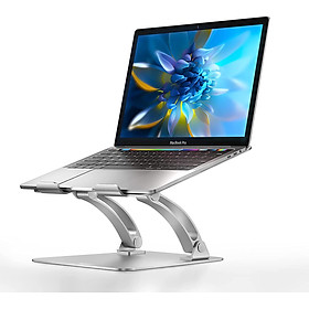 Mua Giá Đỡ Dành Cho Máy Tính  Laptop  iPad  Macbook Hỗ Trợ Tản Nhiệt Chống Đau Lưng Mỏi Cổ- Chất Liệu Hợp Kim Nhôm Cao Cấp - Hàng Chính Hãng