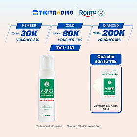 Sữa rửa mặt tạo bọt ngăn ngừa mụn Acnes Foaming Wash 150ml