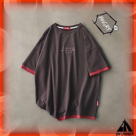 Áo thun tay lỡ form rộng unisex - Áo phông nam nữ oversize - T shirt thêu chữ only