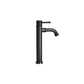 Vòi nước lavabo màu đen KanLy GCA20B - Vòi rửa thân cao nóng lạnh 