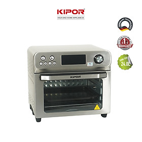 Mua Nồi chiên không dầu KIPOR KP-AF655 - 24L - Lò nướng 2 mặt trên dưới RAPID AIR đối lưu toả nhiệt đều - Thân nồi inox 304 - Hàng chính hãng