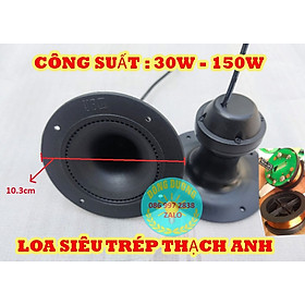 Mua LOA SIÊU TRÉP THẠCH ANH TRÒN 10CM - LOẠI GẮN PIN SIÊU TREBLE - LOA TREBLE RỜI