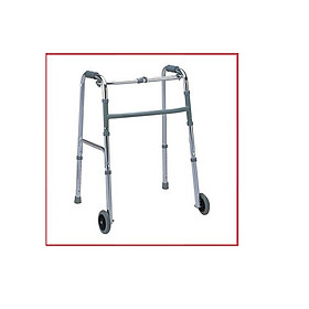 Khung tập đi có bánh xe dành cho người già, người khuyết tật