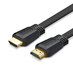 Ugreen UG50819ED015TK 1.5M màu đen Cáp tín hiệu HDMI dẹt - HÀNG CHÍNH HÃNG