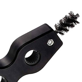 Battery Brush Cleaner Cleaning Tool Double Head Fits for Brazing Yellow