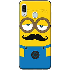 Ốp lưng dành cho Samsung Galaxy A30 mẫu Minion buồn ngủ