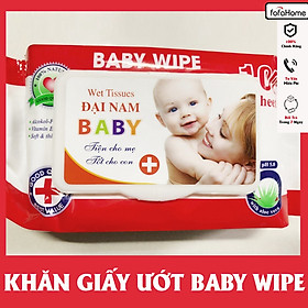 Mua Khăn Giấy Ướt BABY WIPE Hộp 100 Tờ Sản Phẩm Tiện Cho Mẹ Tốt Cho Bé