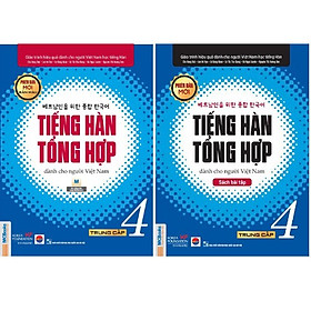 Download sách Combo Tiếng Hàn Tổng Hợp Dành Cho Người Việt Nam - Trung Cấp 4 (Bản IN MÀU / Sách Gíao Khoa + Sách Bài Tập)