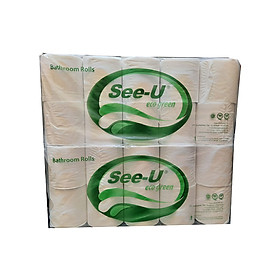 Combo 20 cuộn Giấy vệ sinh See-U, 2 Lớp, 250 Tờ/cuộn
