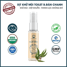 Xịt khử mùi toilet tinh dầu Bạch Đàn Chanh PK