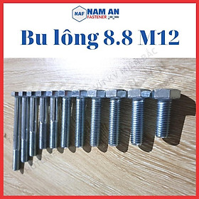 Mua Bulong M12 cấp bền 8.8  bu lông lục giác M12  bu lông 8.8  độ dài: 20- 120 mm. Màu: Đen  Vàng  Trắng