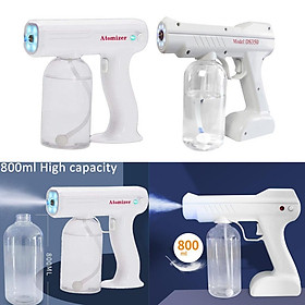 2Pcs Cordless Rechargeable Sanitizer Sprayer Disinfectant Fogger 800ml White
