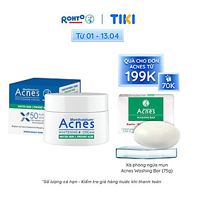 Kem dưỡng trắng da Acnes Whitening+ Cream 50g