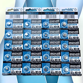 Pin Đồng Hồ Maxell Nhiều Kích cỡ Vỉ 5 viên