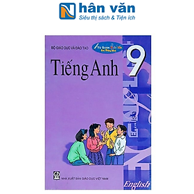 Ảnh bìa Sách - Tiếng Anh Lớp 9 - Kèm File Âm Thanh - Độc quyền Nhân Văn